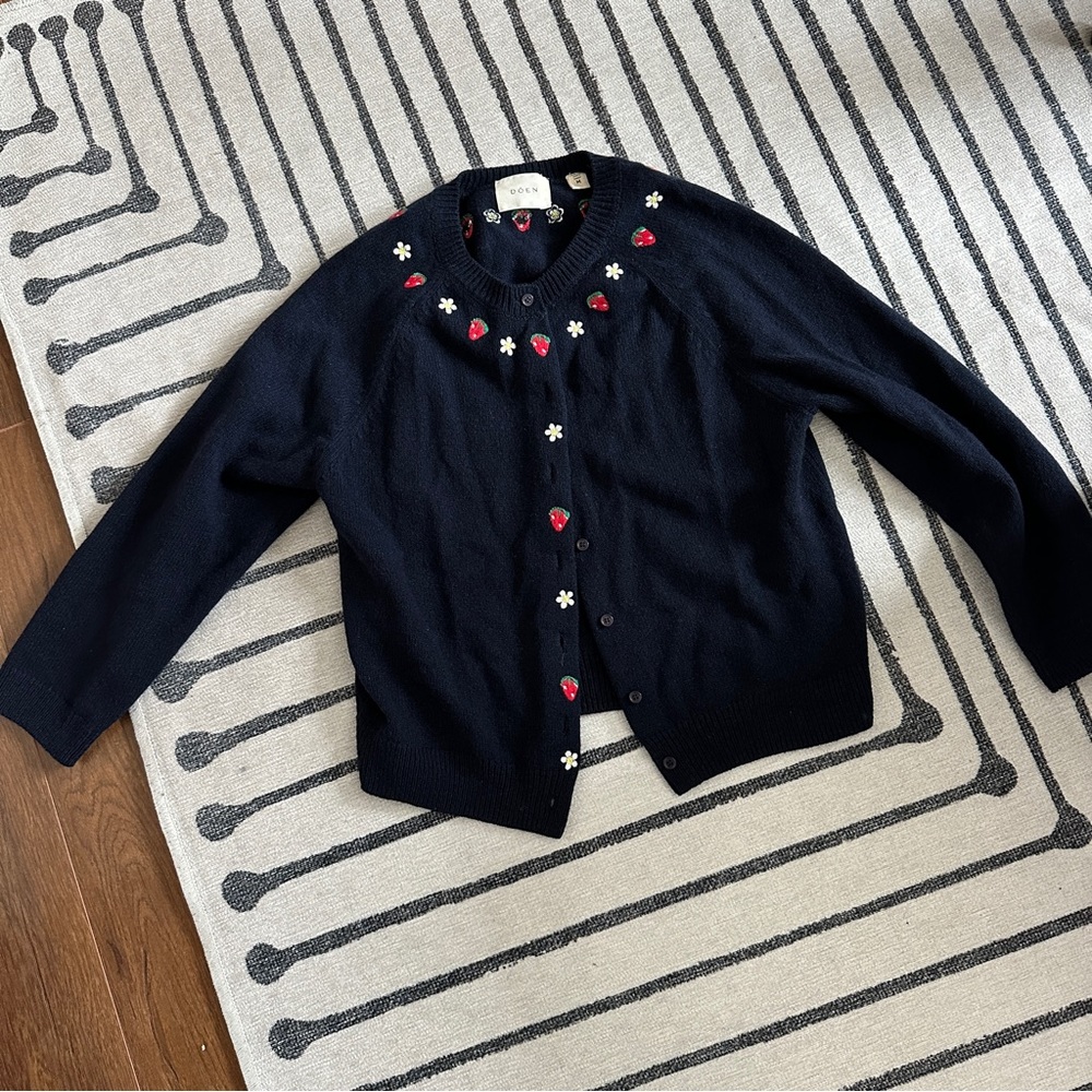 Doen Nicola Cardigan M - EUC